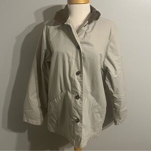 WoMen's Cream and Brown Jacket